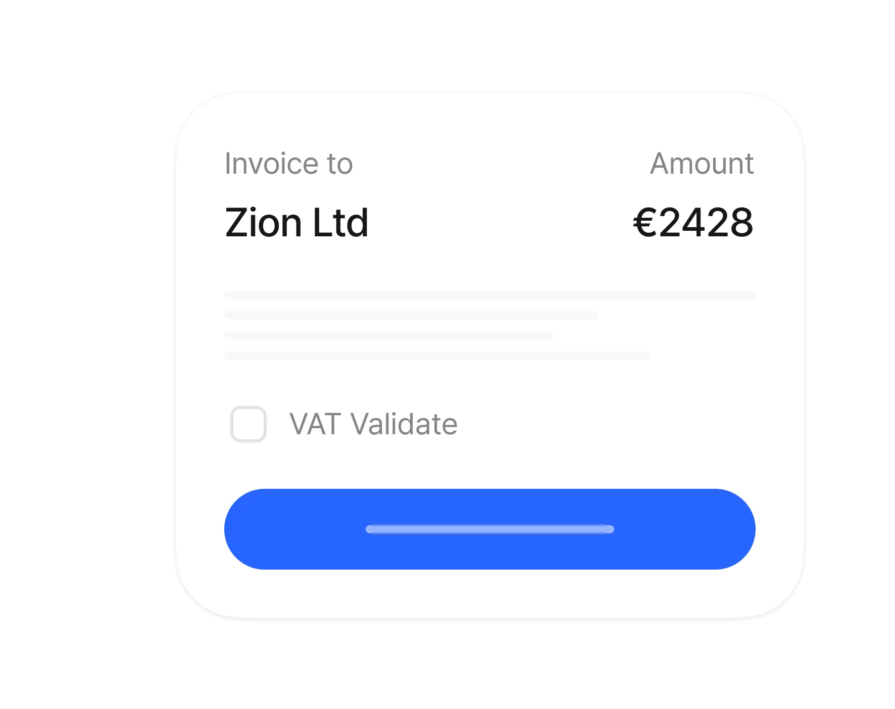 Generate invoices instantly