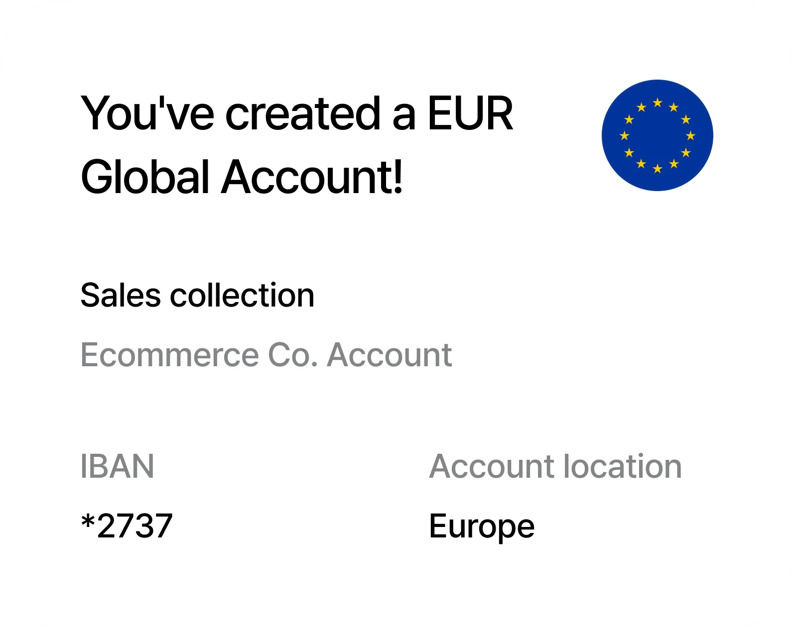 Payment feature screenshot